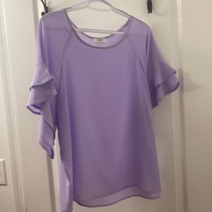 Lavender blouse